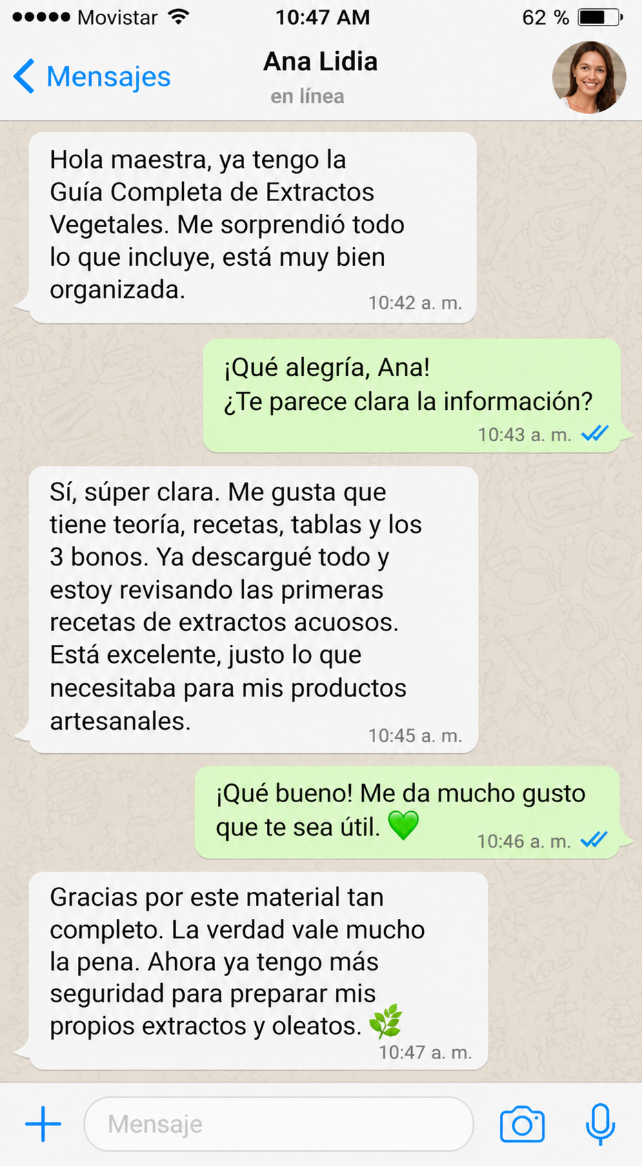 Testimonio de cliente 2